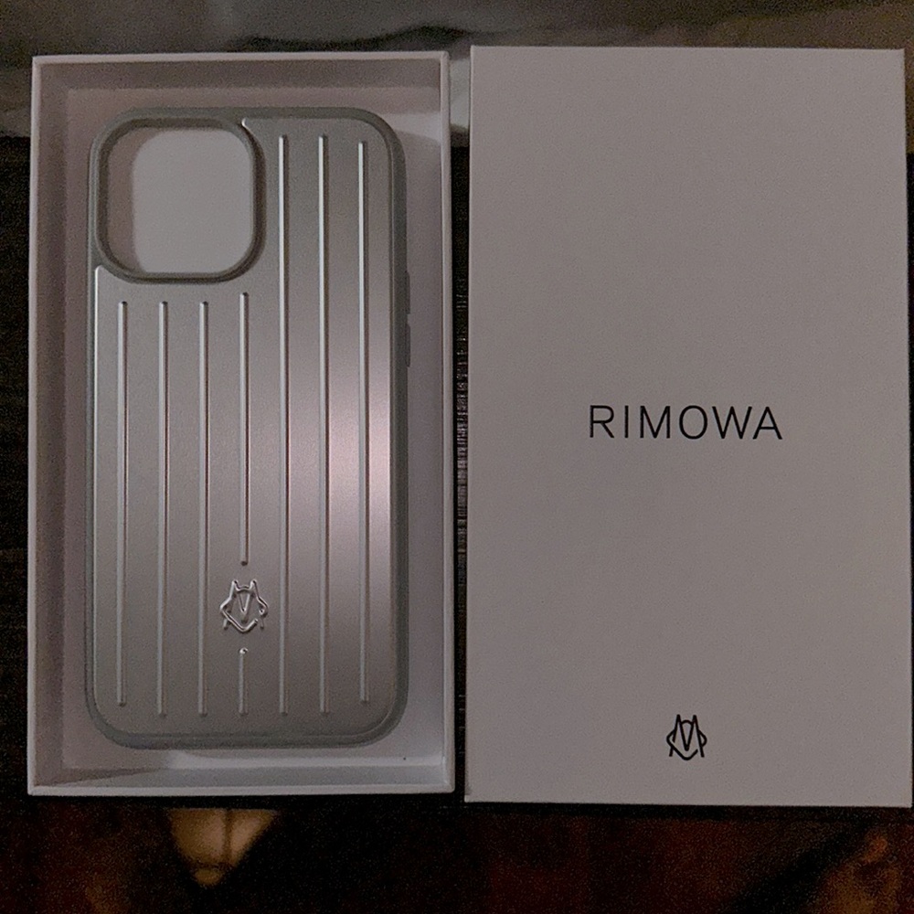 RIMOWA iPhone 13 Pro Max Aluminum Case (New)